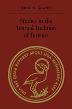 Cover of 'Studies in the Textual Tradition of Terence' 