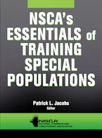 Cover of 'NSCAs Essentials of Training Special Populations' 
