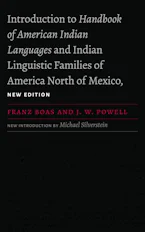 Cover of 'Introduction to Handbook of American Indian Languages and Indian Linguistic Families of America North of Mexico' 