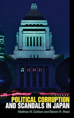 Cover of 'Political Corruption and Scandals in Japan' 