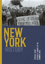 Cover of 'New York History, Volume 102, Number 1' 