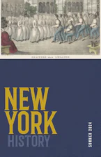 Cover of 'New York History, Volume 105, Number 1' 