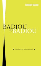 Badiou by Badiou