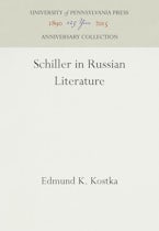 Schiller in Russian Literature Schiller in Russian Literature