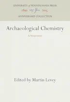 Cover of 'Archaeological Chemistry' 