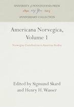 Americana Norvegica, Volume 1 Americana Norvegica, Volume 1