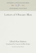 Letters of Obscure Men Letters of Obscure Men