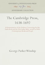 The Cambridge Press, 1638-1692
