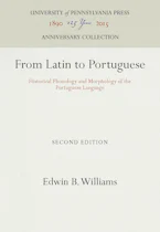 Cover of 'From Latin to Portuguese' by Edwin B. Williams 