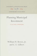Planning Municipal Investment Planning Municipal Investment