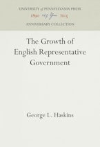 The Growth of English Representative Government
