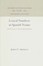 Lexical Numbers in Spanish Nouns Lexical Numbers in Spanish Nouns
