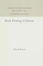 Cover of 'Book Pirating in Taiwan' by David Kaser 