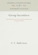 Group Incentives