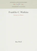 Cover of 'Franklin C. Watkins' by Ben Wolf 