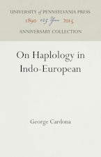 On Haplology in Indo-European