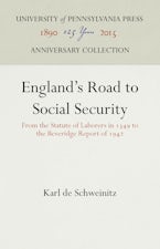 Englands Road to Social Security Englands Road to Social Security