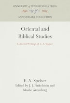 Oriental and Biblical Studies