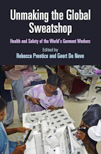 Cover of 'Unmaking the Global Sweatshop' by Rebecca Prentice and Geert De Neve 