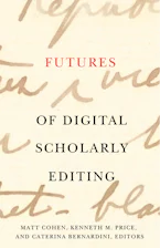 Cover of 'Futures of Digital Scholarly Editing' 