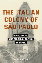 Cover of 'The Italian Colony of São Paulo' 