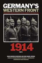 Cover of 'Germanys Western Front: 1914' 