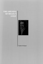 The Opening of Hegel’s Logic