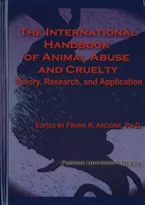 Cover of 'International Handbook of Animal Abuse and Cruelty' 