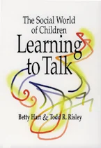 Cover of 'The Social World of Children Learning to Talk' 