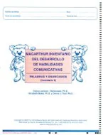 Cover of 'Macarthur Communicative Development Inventories (Cdis)  Inventario II: Palabras Y Enunciados (Package of 25)' 