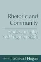 Cover of 'Rhetoric and Community' 