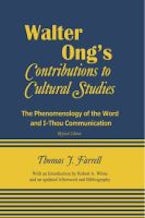 Walter Ong’s Contributions to Cultural Studies