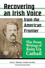 Cover of 'Recovering an Irish Voice from the American Frontier' 