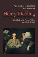 Approaches to Teaching the Novels of Henry Fielding