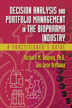 Cover of 'Decision Analysis and Portfolio Management in the Biopharma Industry' 