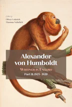 Cover of 'Alexander Von Humboldt' by Oliver Lubrich and Thomas Nehrlich 