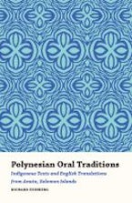 Polynesian Oral Traditions Polynesian Oral Traditions