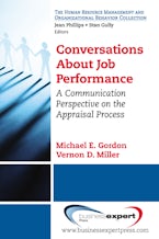 Conversations About Job Performance Conversations About Job Performance
