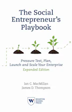 Cover of 'The Social Entrepreneurs Playbook, Expanded Edition' by Ian C. MacMillan and James D. Thompson 
