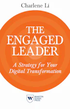 Cover of 'The Engaged Leader' by Charlene Li 