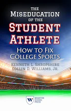 Cover of 'The Miseducation of the Student Athlete' 