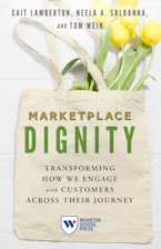Cover of 'Marketplace Dignity' by Cait Lamberton, Neela A. Saldanha and Tom Wein 