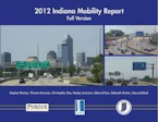Cover of '2012 Indiana Mobility Report: Summary Version' 