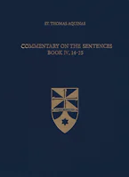 Cover of 'Commentary on the Sentences, Book IV, 14-25' 