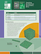 Cover of 'Go-to Guide Teaching Number and Numeration, PK–2' 