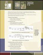 Cover of 'Go-to Guide Teaching Statistics, Grades 9–12' 