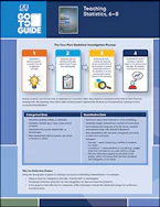 Cover of 'Go-to Guide Teaching Statistics, Grades 6–8' 