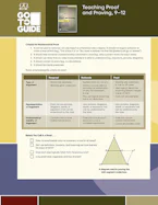 Cover of 'Go-to Guide Teaching Statistics, Proof and Proving, 9–12' 