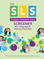 Cover of 'SLS Screener for Language & Literacy Disorders' 