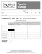 Bilingual English-Spanish Assessment™ (BESA™): Spanish Protocol Bilingual English-Spanish Assessment™ (BESA™): Spanish Protocol